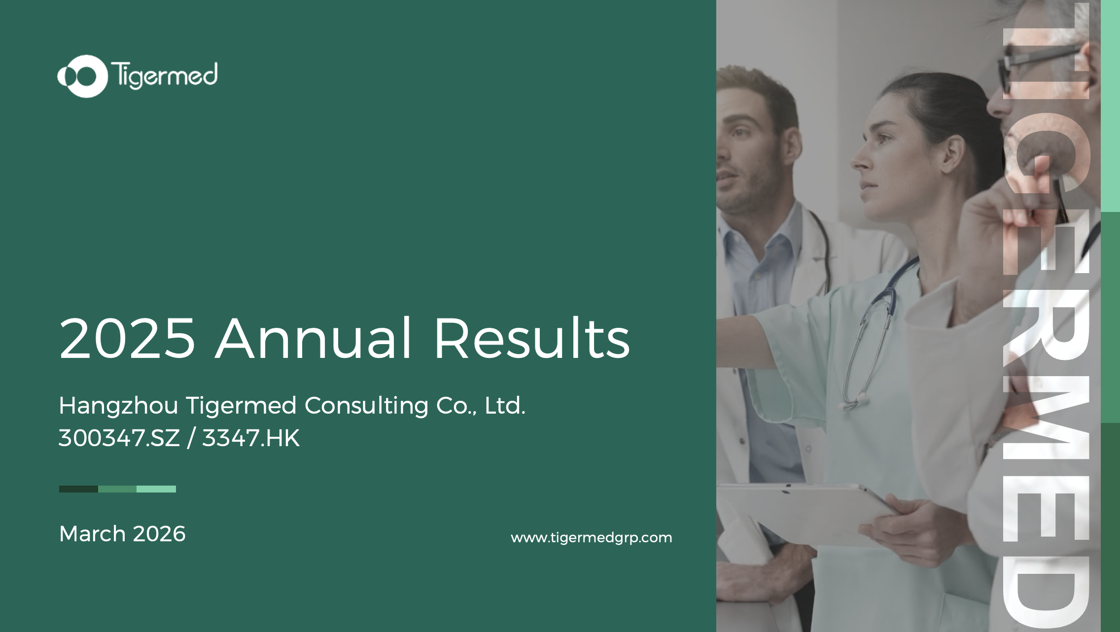 Tigermed Announces 2025 Annual Results