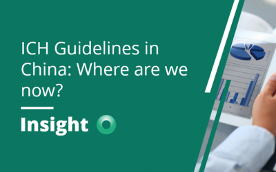 ICH Guidelines in China: Where are we now?